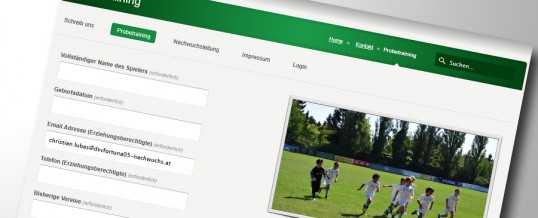Anfrage für ein Probetraining